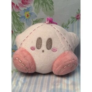 Kirby Plush 4" Pink Soft Plush Keychain Bag Clip Nintendo HAL Laboratory Cute